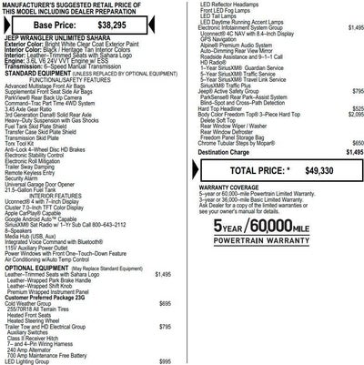 2018 Jeep Wrangler Unlimited Sahara
