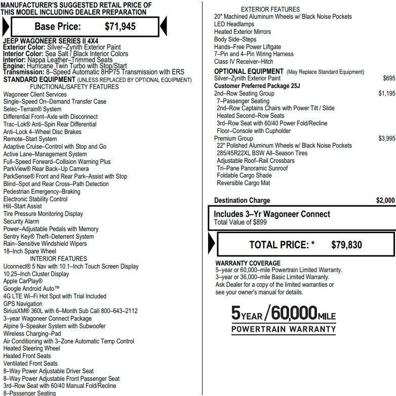 2024 Jeep Wagoneer Series II