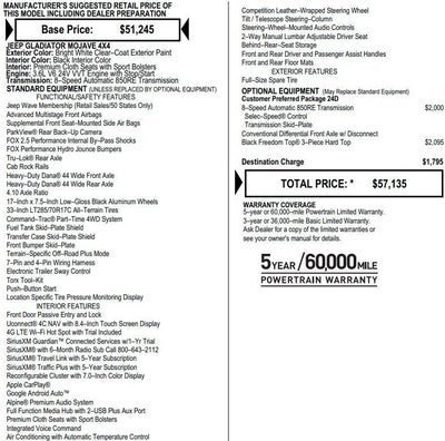 2023 Jeep Gladiator Mojave