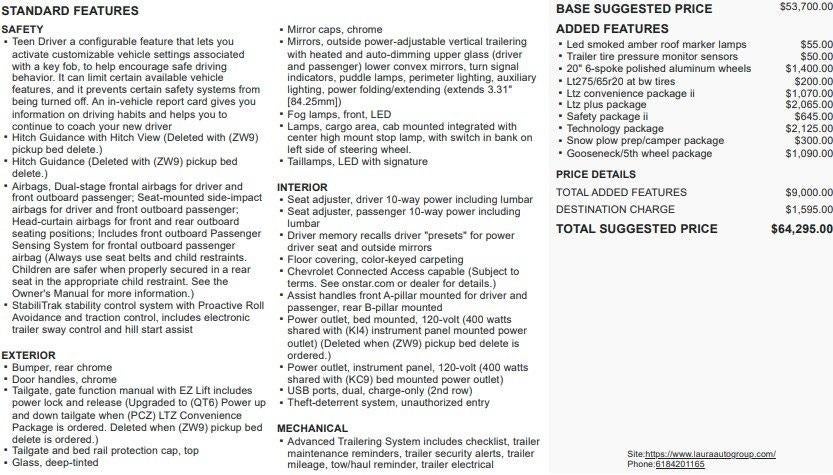 2020 Chevrolet Silverado 2500 HD LTZ