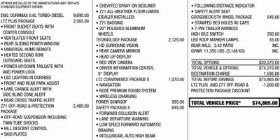 2020 Chevrolet Silverado 2500 HD LTZ