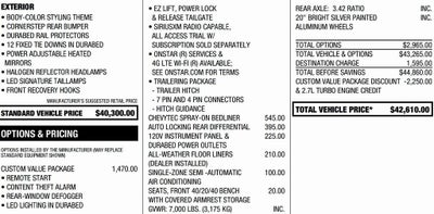 2020 Chevrolet Silverado 1500 Custom