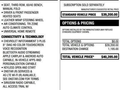 2020 Chevrolet Traverse LT Cloth