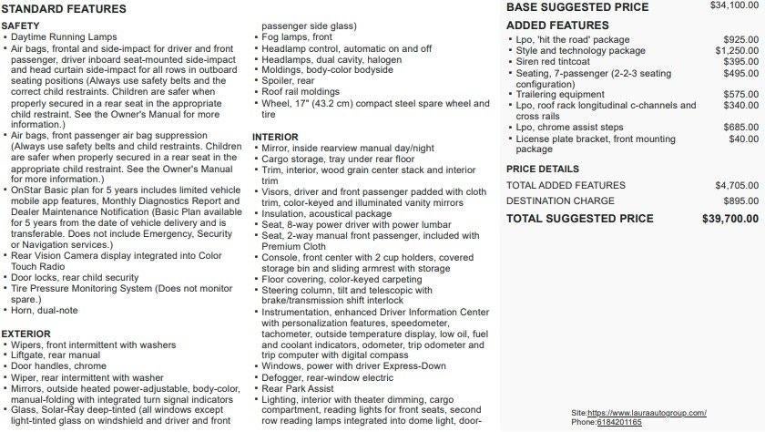 2017 Chevrolet Traverse LT