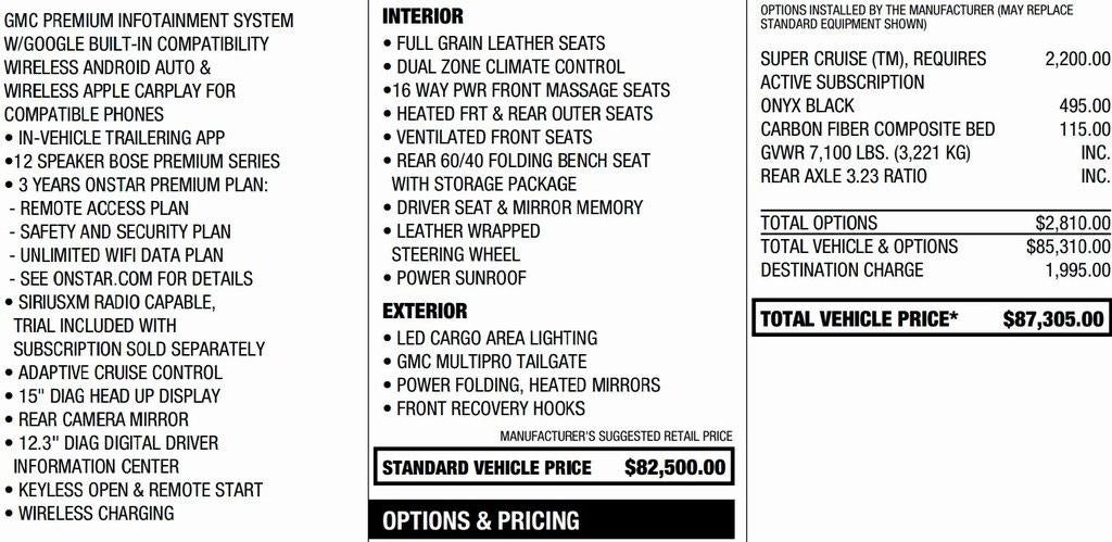 2024 GMC Sierra 1500 Denali Ultimate