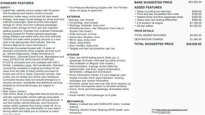 2018 Chevrolet Silverado 1500 LT