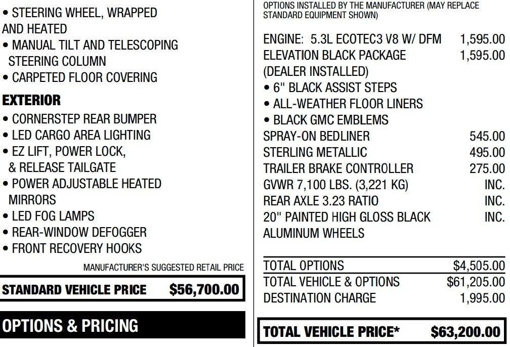 2024 GMC Sierra 1500 Elevation