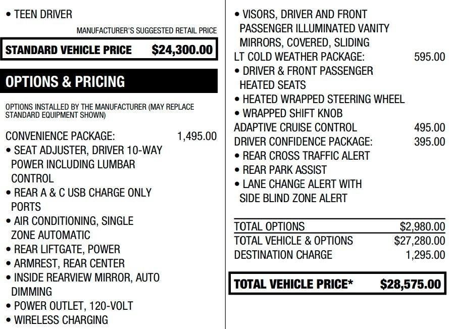2025 Chevrolet Trailblazer LT