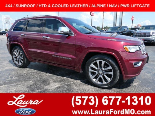 2018 Jeep Grand Cherokee Overland 4x4