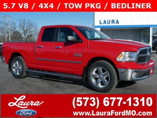 2016 RAM 1500 4WD Quad Cab 6.4 Ft Box Big Horn