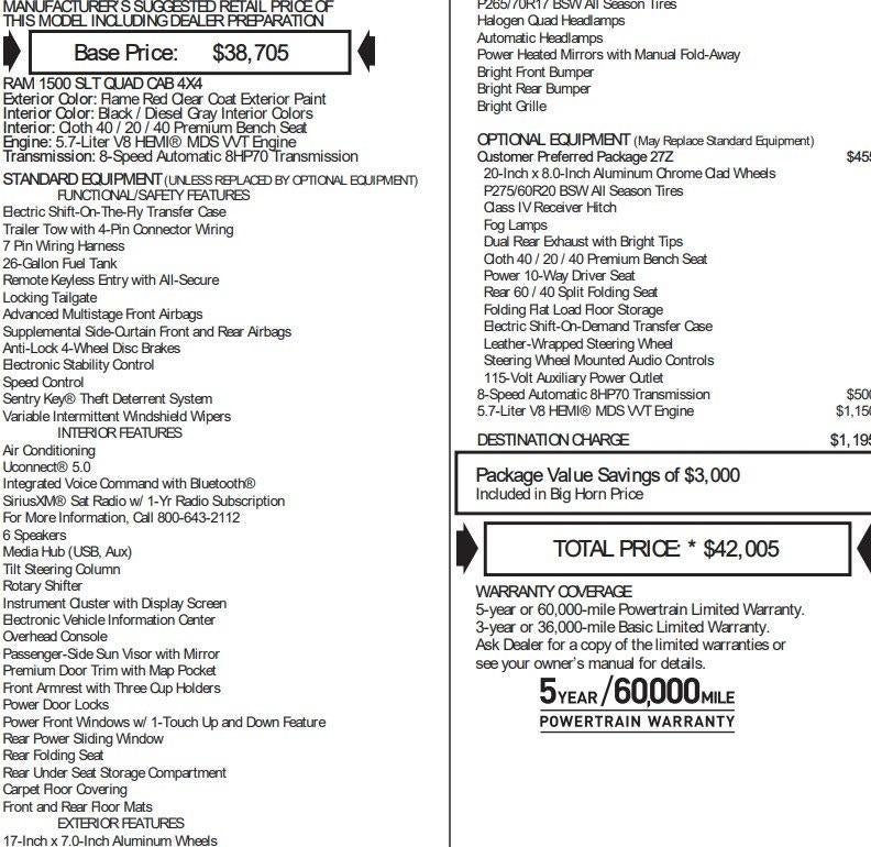 Used 2016 RAM Ram 1500 Pickup Big Horn/Lone Star with VIN 1C6RR7GT3GS257911 for sale in Sullivan, MO