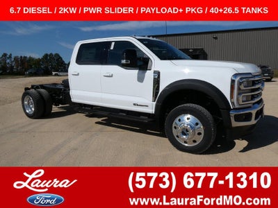 2027 Ford Super Duty F-550 DRW LARIAT 4WD Crew Cab 179" WB 60" CA