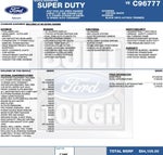 2027 Ford Super Duty F-550 DRW LARIAT 4WD Crew Cab 179" WB 60" CA