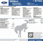 2025 Ford Bronco Heritage Edition 4 Door Advanced 4x4