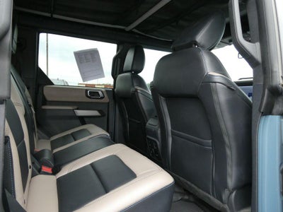 2022 Ford Bronco Wildtrak 4 Door Advanced 4x4
