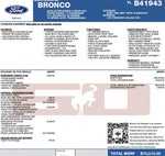 2026 Ford Bronco Outer Banks 4 Door 4x4