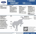 2025 Ford Bronco Outer Banks 4 Door 4x4