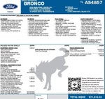 2026 Ford Bronco Badlands 4 Door Advanced 4x4