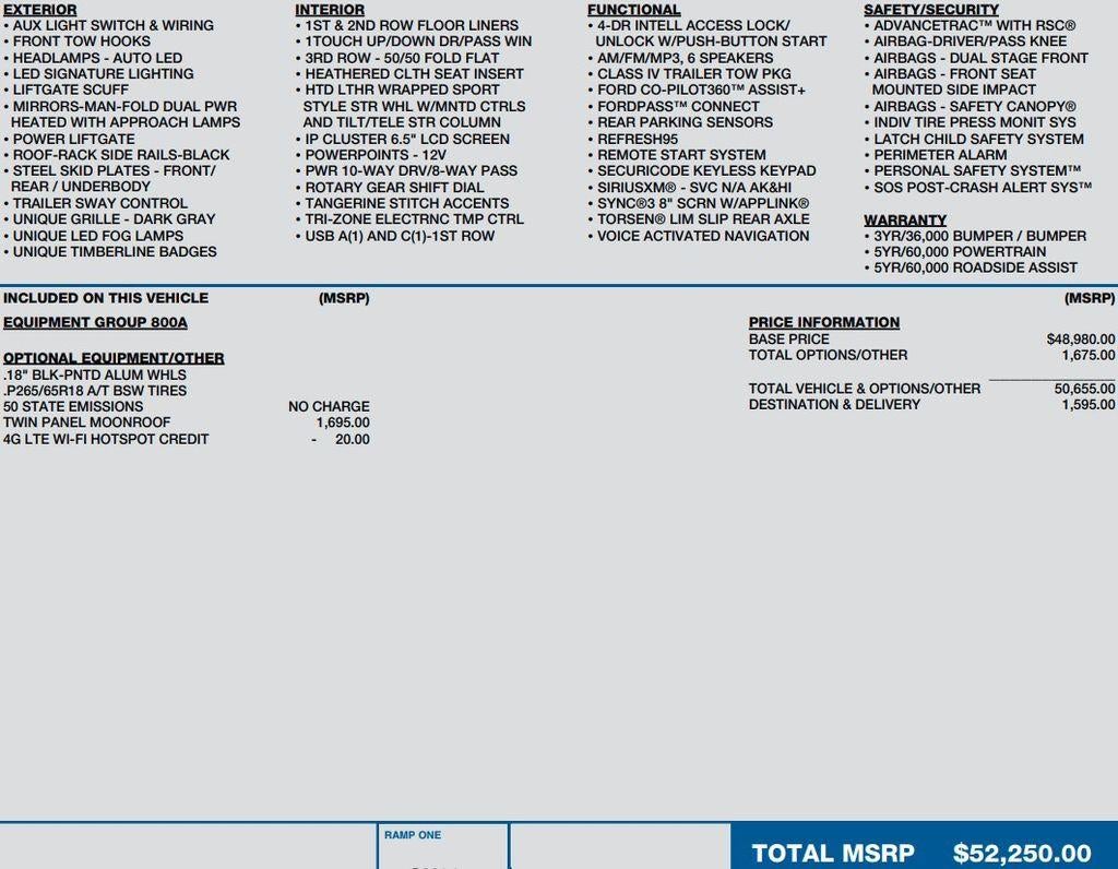 2023 Ford Explorer Timberline 4WD