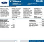 2026 Ford Explorer Platinum 4WD