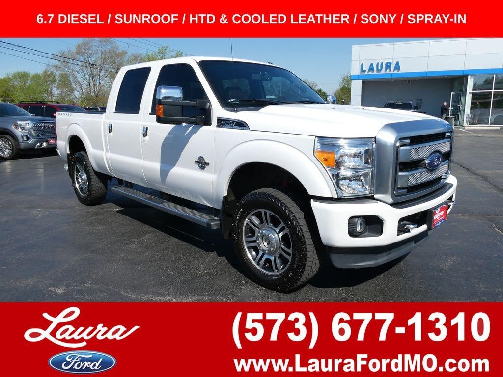 2016 Ford Super Duty F-250 SRW 4WD Crew Cab 6-3/4 Ft Box Platinum