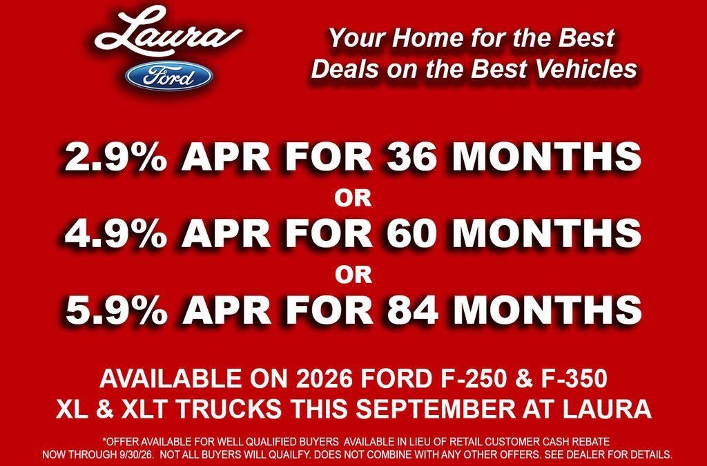 2026 Ford Super Duty F-250 SRW XL 4WD Crew Cab 6.75' Box