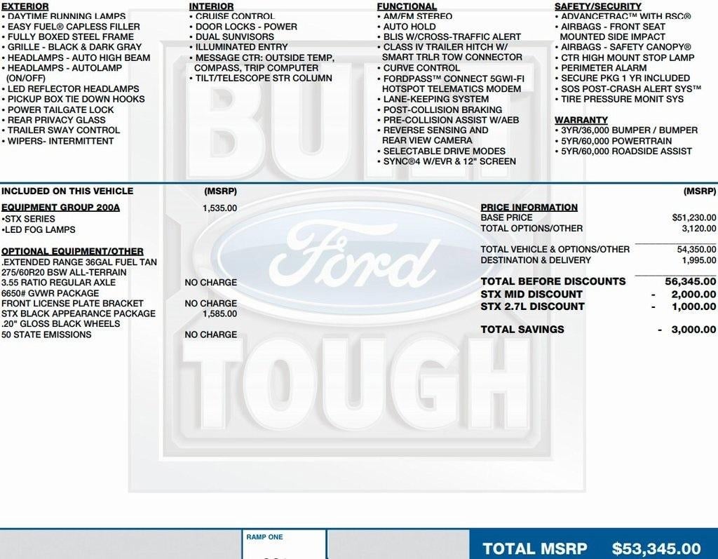 2025 Ford F-150 STX 4WD SuperCrew 5.5' Box