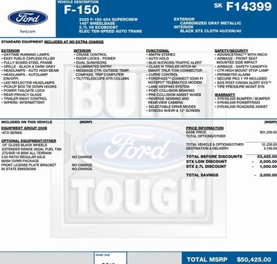 2025 Ford F-150 STX 4WD SuperCrew 5.5' Box