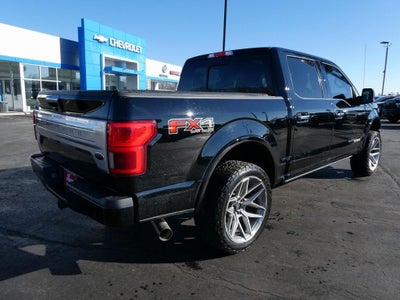 2018 Ford F-150 Platinum 4WD SuperCrew 5.5' Box