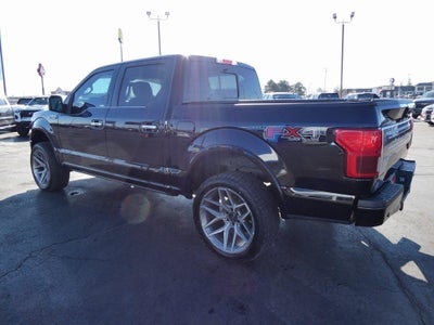 2018 Ford F-150 Platinum 4WD SuperCrew 5.5' Box