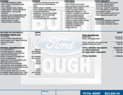 2021 Ford F-150 XLT 4WD SuperCrew 5.5' Box