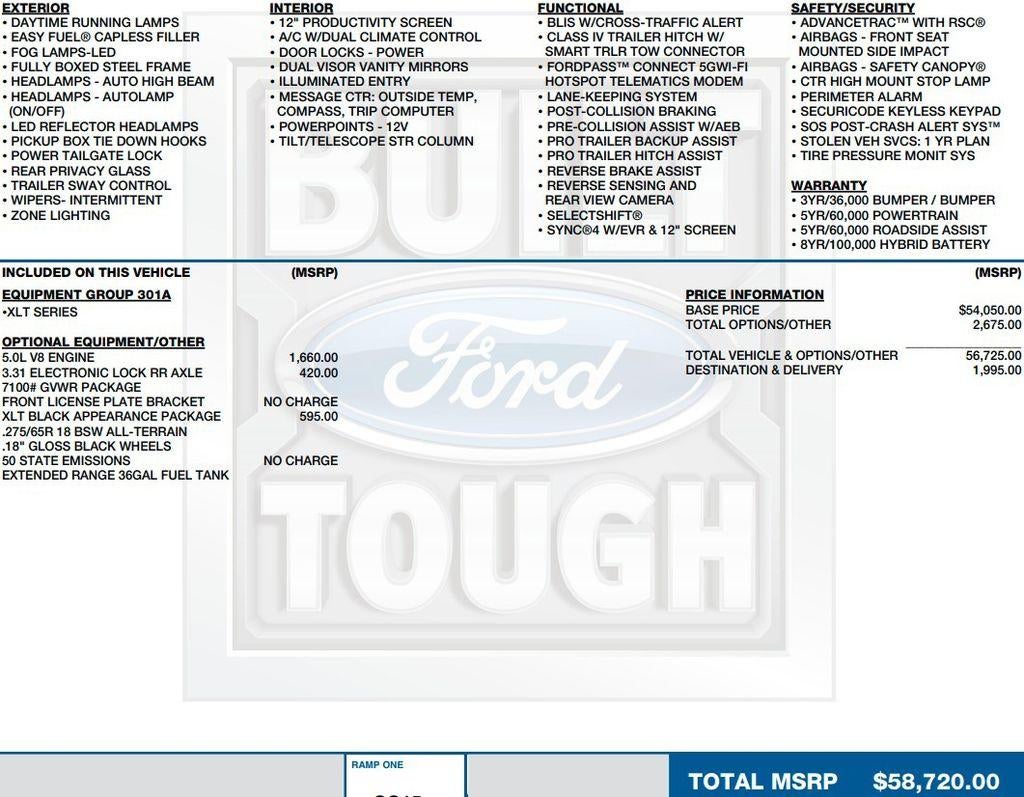 2024 Ford F-150 XLT 4WD SuperCrew 5.5' Box