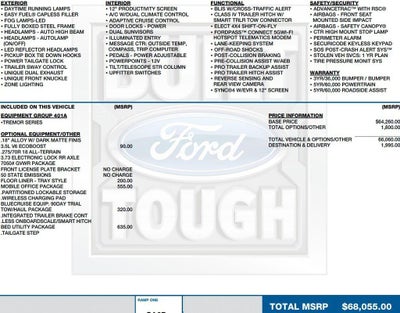 2024 Ford F-150 Tremor 4WD SuperCrew 5.5' Box