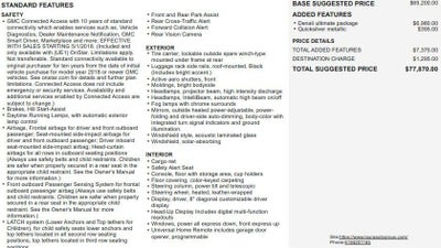 2018 GMC Yukon 4WD 4dr Denali