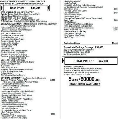 2020 Jeep Wrangler Unlimited Sport 4x4