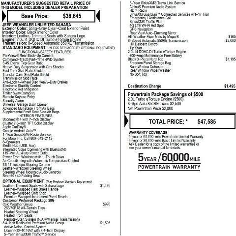 2020 Jeep Wrangler Unlimited Sahara 4x4