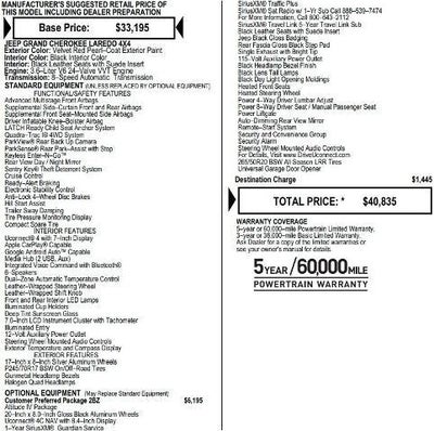 2018 Jeep Grand Cherokee Altitude 4x4