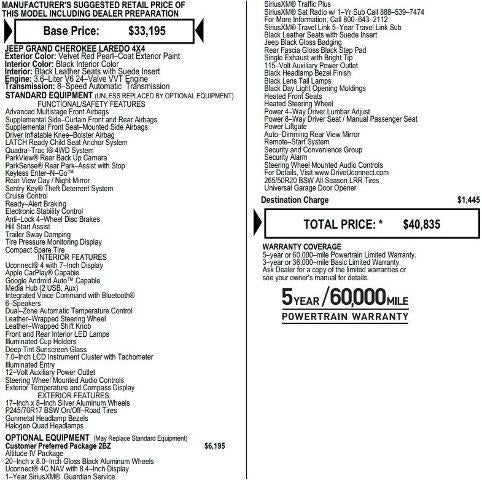 2018 Jeep Grand Cherokee Altitude 4x4