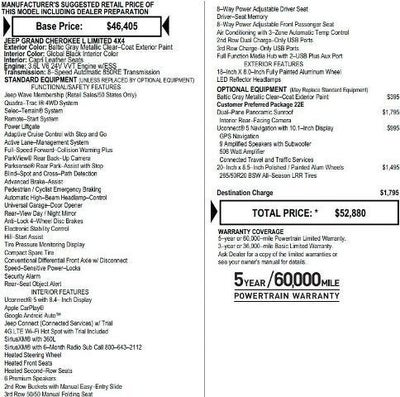 2021 Jeep Grand Cherokee L Limited 4x4