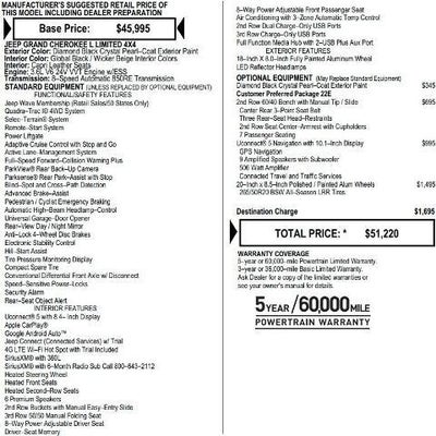 2021 Jeep Grand Cherokee L Limited 4x4