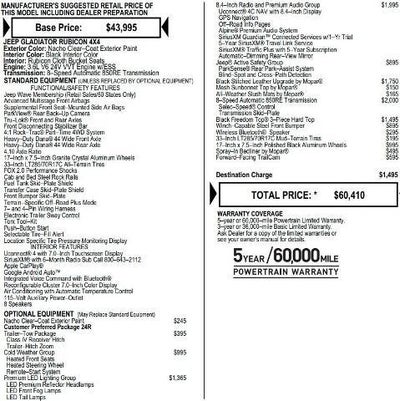2021 Jeep Gladiator Rubicon 4X4