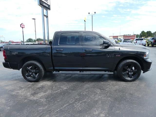 2017 RAM 1500 Night Crew Cab 4x4 5'7' Box