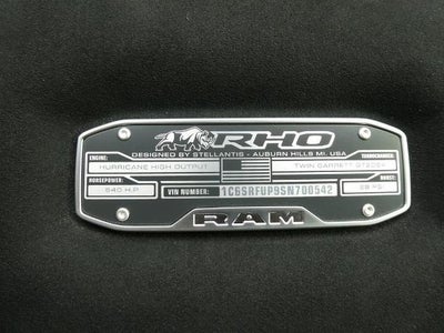 2025 RAM 1500 RHO Crew Cab 4x4 5'7' Box