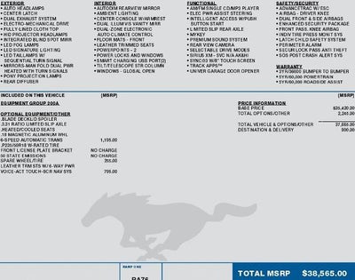 2017 Ford Mustang EcoBoost Premium