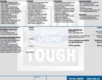 2021 Ford Ranger XLT 4WD SuperCrew 5' Box