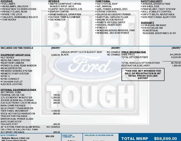 2017 Ford F-150 XLT