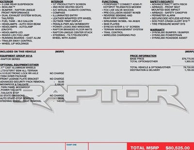 2023 Ford F-150 Raptor
