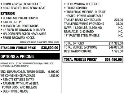 2020 Chevrolet Silverado 2500HD 2WD Crew Cab Long Bed WT