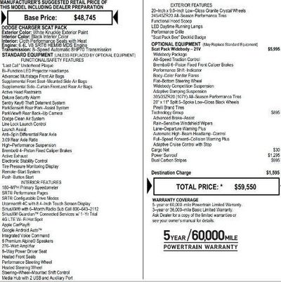 2023 Dodge Charger Scat Pack Widebody