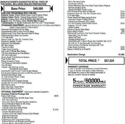 2024 RAM 3500 Tradesman Regular Cab 4x4 8' Box